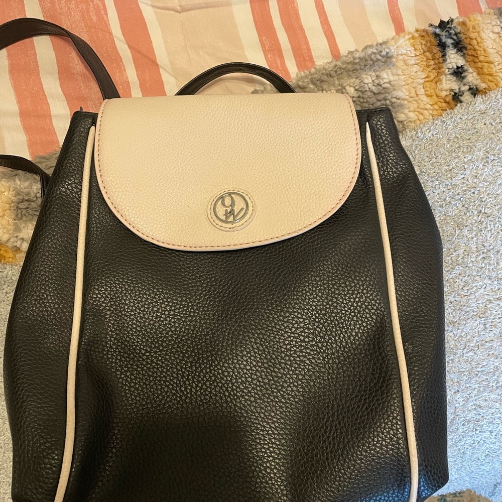 black & white mini backpack!